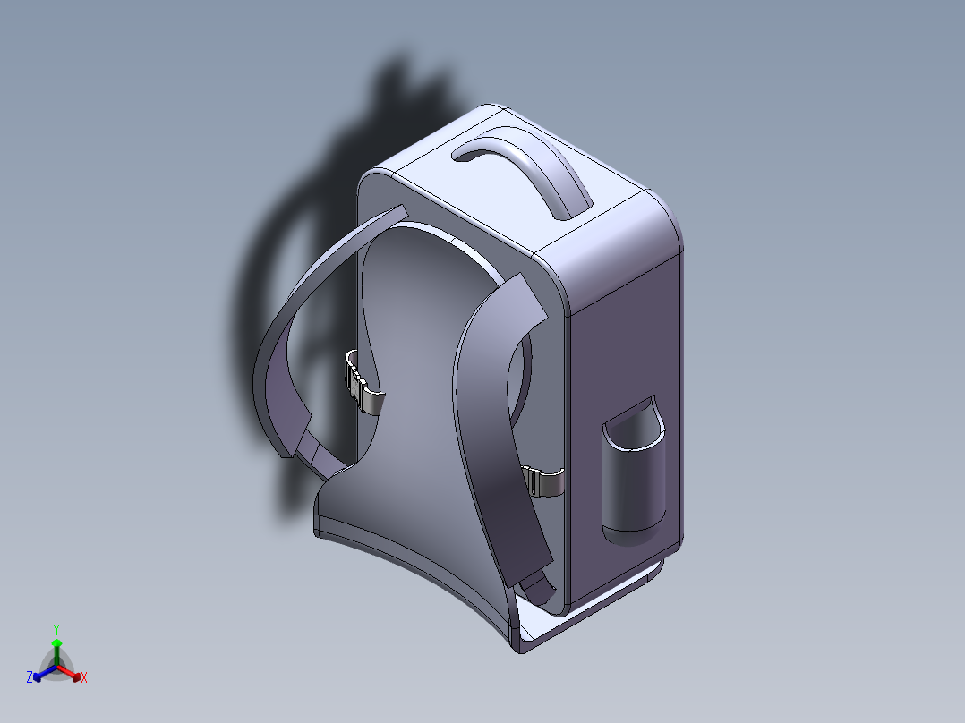 书包正等轴测图