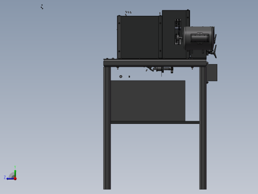 567特制CNC铣床右视缩略图