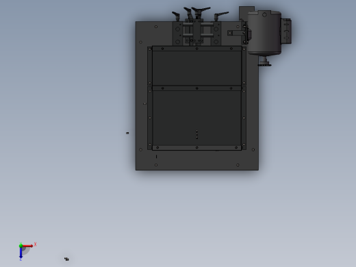 567特制CNC铣床俯视缩略图