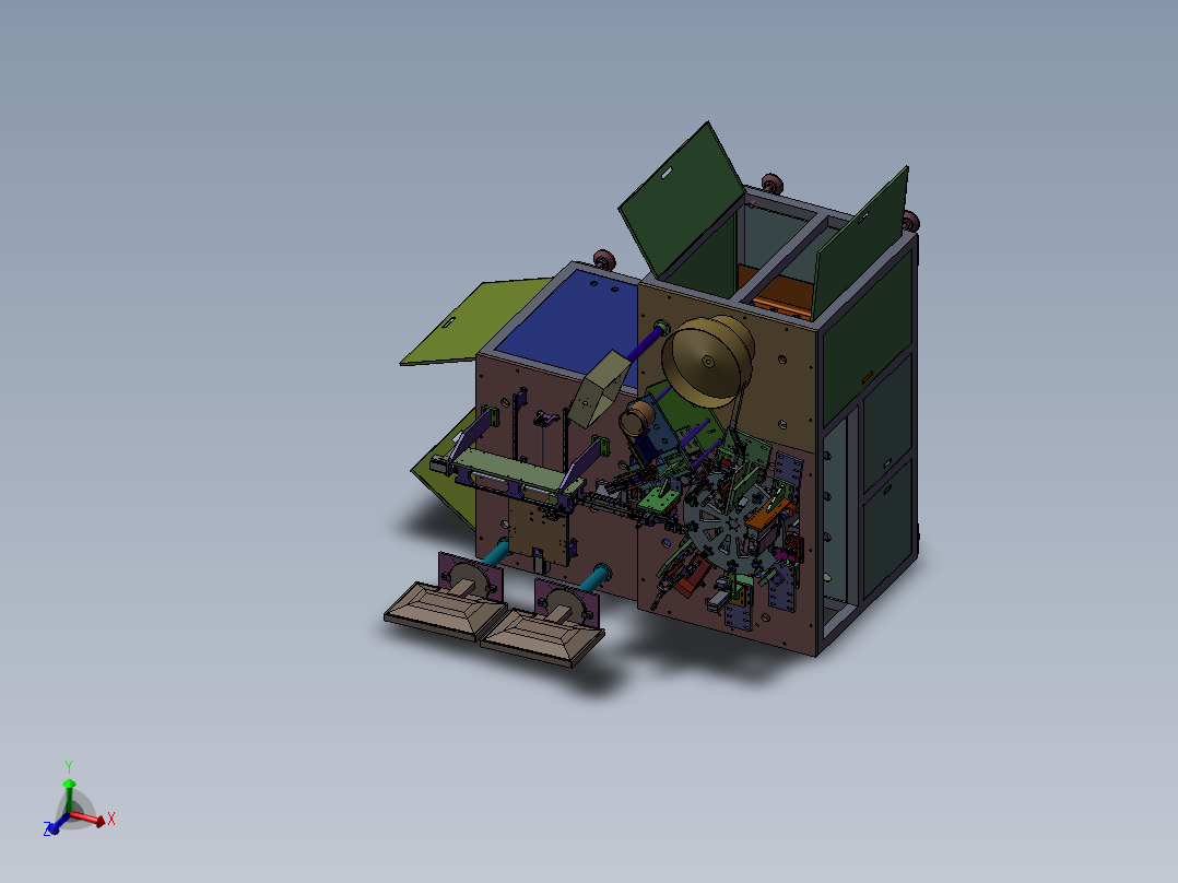 全自动马达焊接件组装机