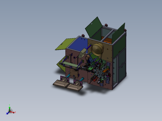 全自动马达焊接件组装机