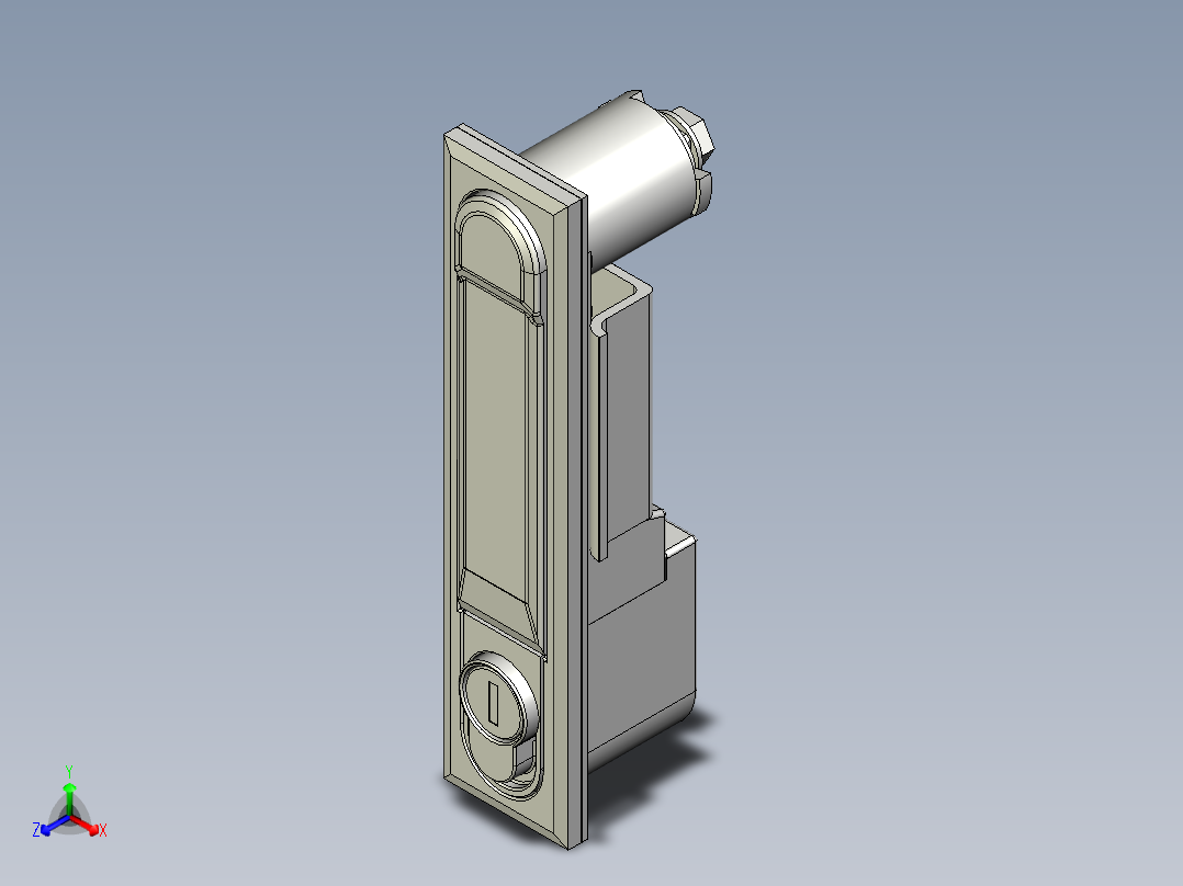 防水平面把手(C)5571-3D多系列多零件图纸模型正等轴测图