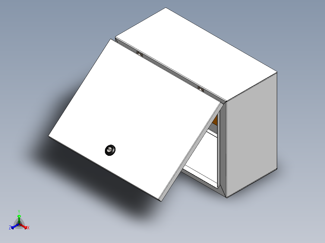 电器柜 电控柜 (105) 机械设计素材正等轴测图