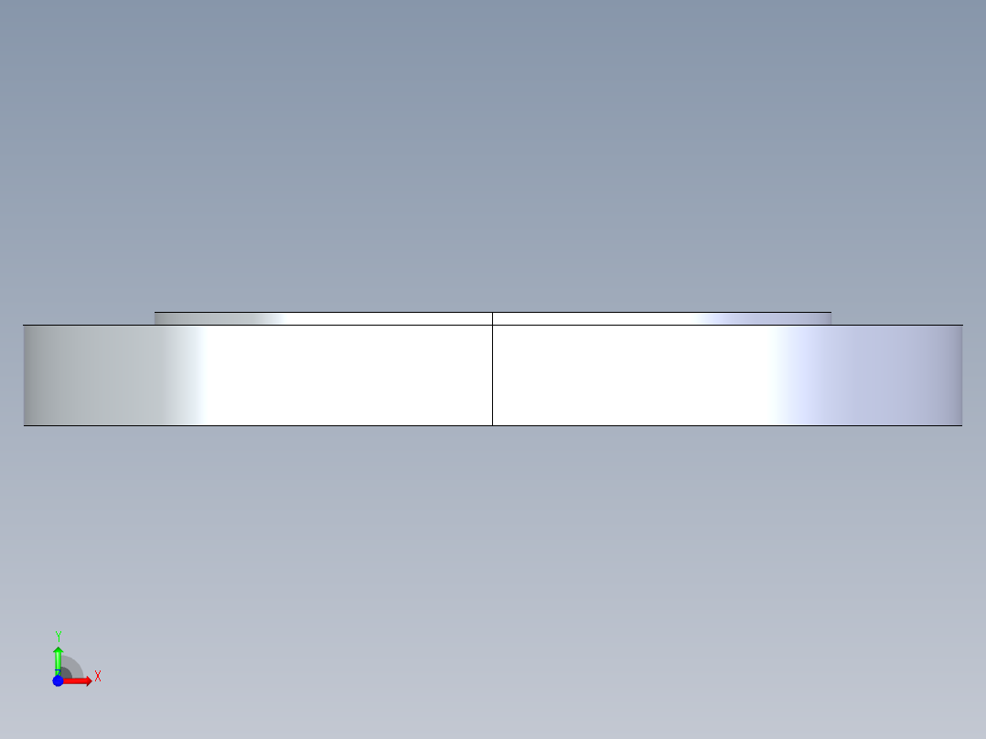 CPVC管件25-Sch80_Blind Flange_9853-080_8in前视图