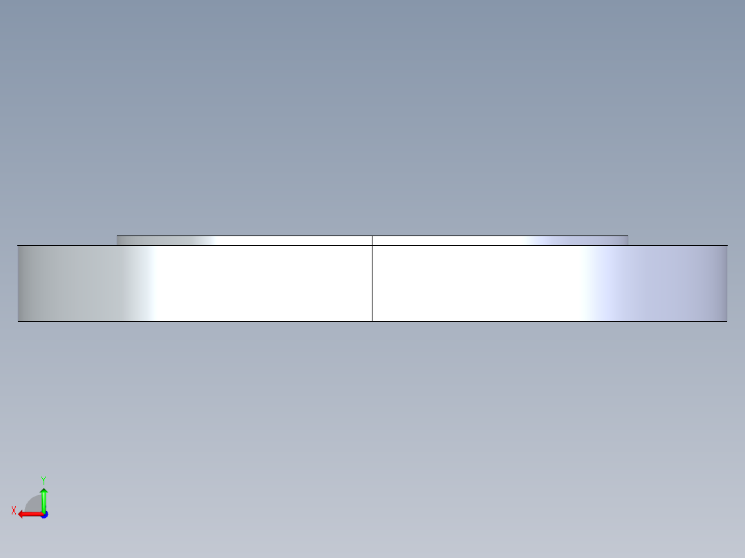 CPVC管件25-Sch80_Blind Flange_9853-080_8in后视图