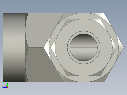卡套式工业通用硬管接头8-8_dbu-s右视缩略图