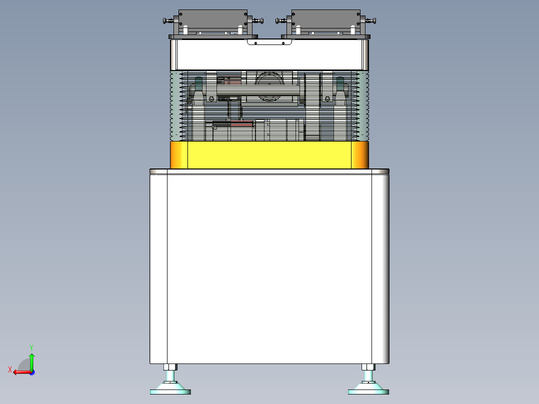 3C行业整列机SW18后视图