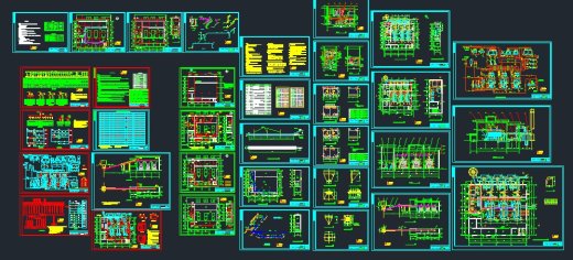 10t锅炉房设备施工全套图34张缩略图