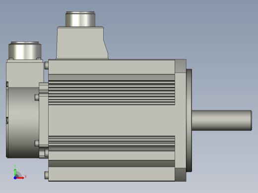 1500W MHME伺服马达前视缩略图