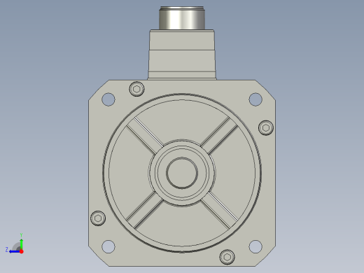 1500W MHME伺服马达右视缩略图