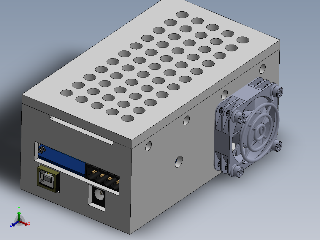 电器柜 电控柜 (112) 机械设计素材主视图