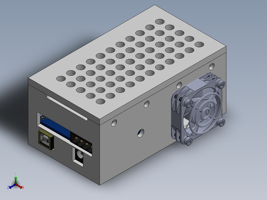 电器柜 电控柜 (112) 机械设计素材正等轴测图