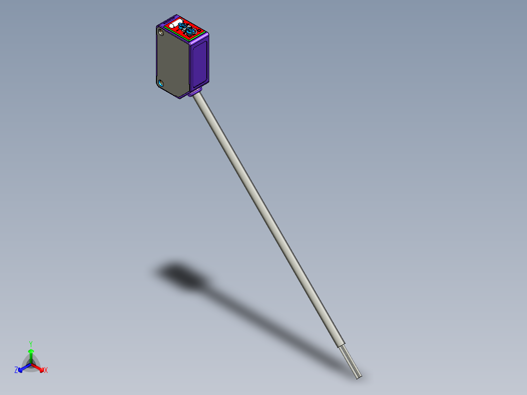 光电_激光传感器02）ES201_R_3D正等轴测图