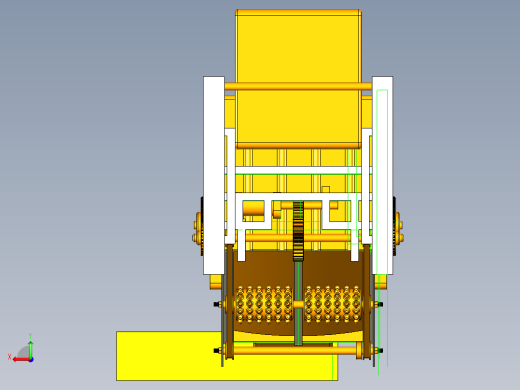 按摩椅模型UG三维+CAD后视缩略图