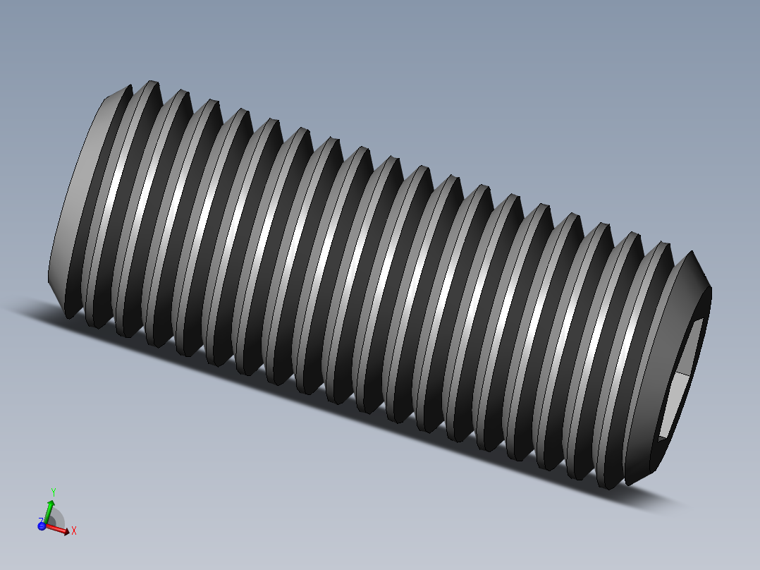 DIN 913-ISO 4026 固定螺钉-M20 L=50.SLDPRT