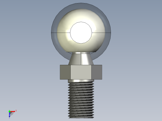 Q气压弹簧B310000036(12KG L195 和尚頭 進口)俯视缩略图