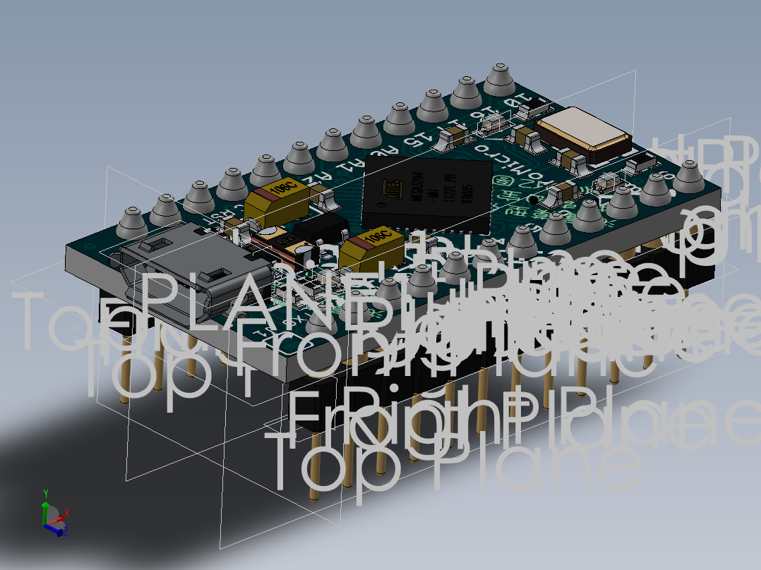 电路板arduino-pro-micro SW STP