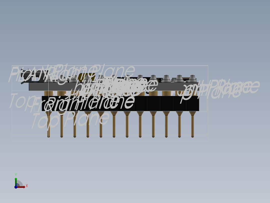 电路板arduino-pro-micro SW STP前视图