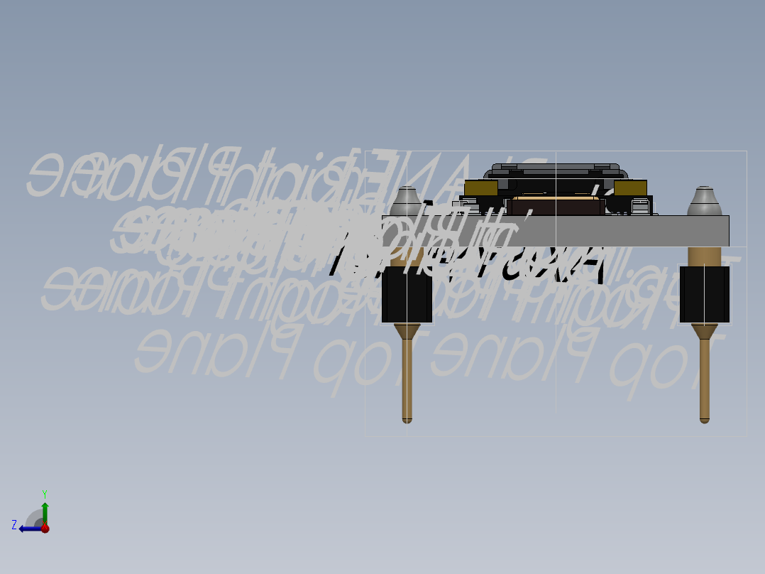电路板arduino-pro-micro SW STP右视图