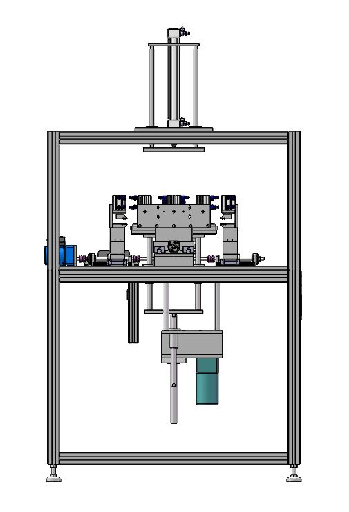 自动丝印设备（sw18可编辑+工程图+Bom)