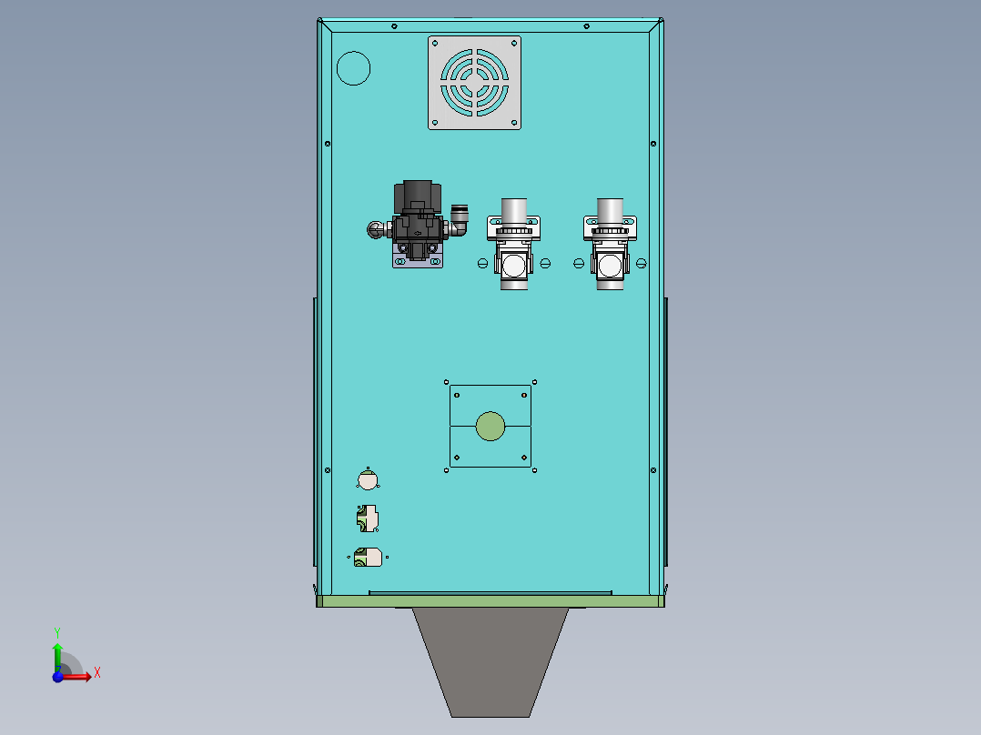 360°激光除铝箔机sw24可编辑前视图