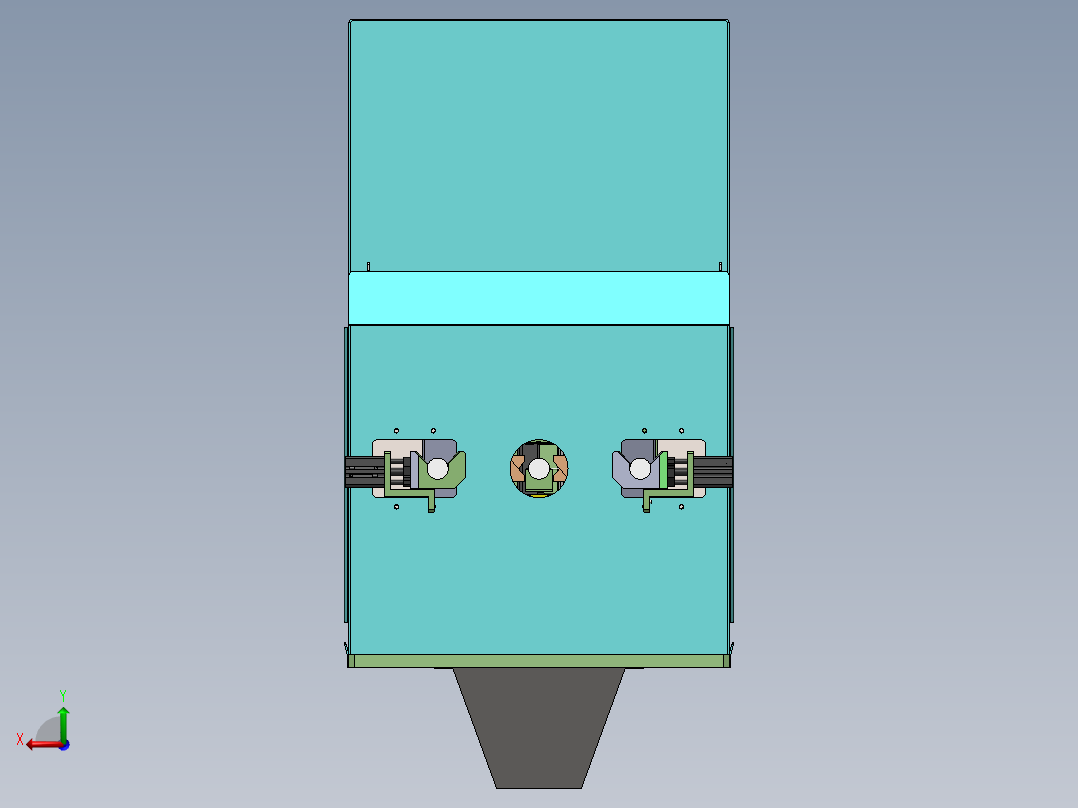 360°激光除铝箔机sw24可编辑后视图