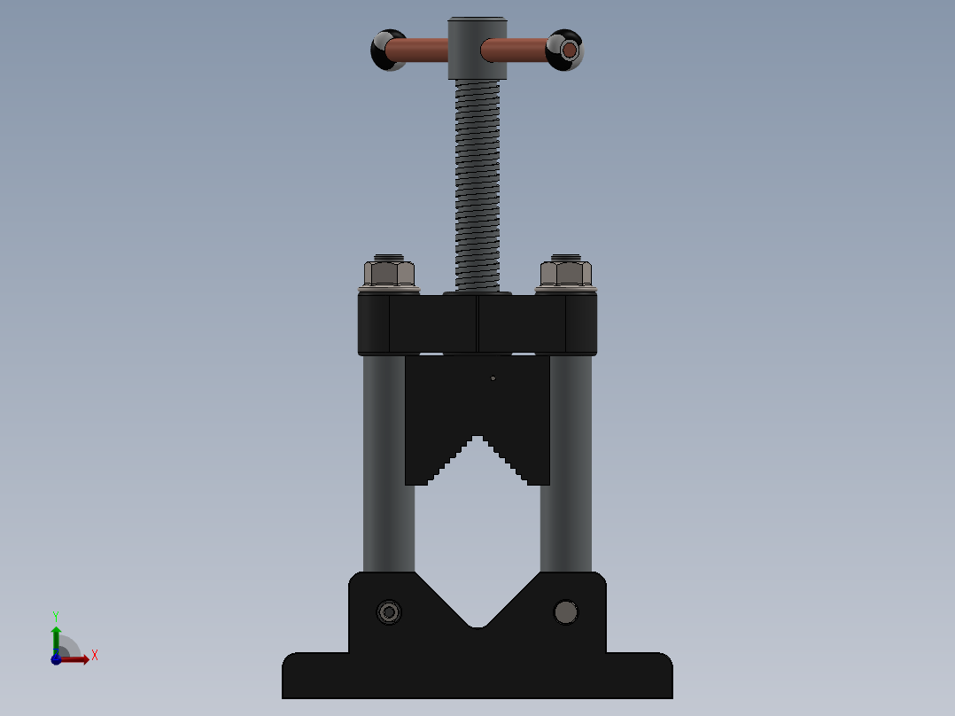 A0002456-管式组件管钳前视图