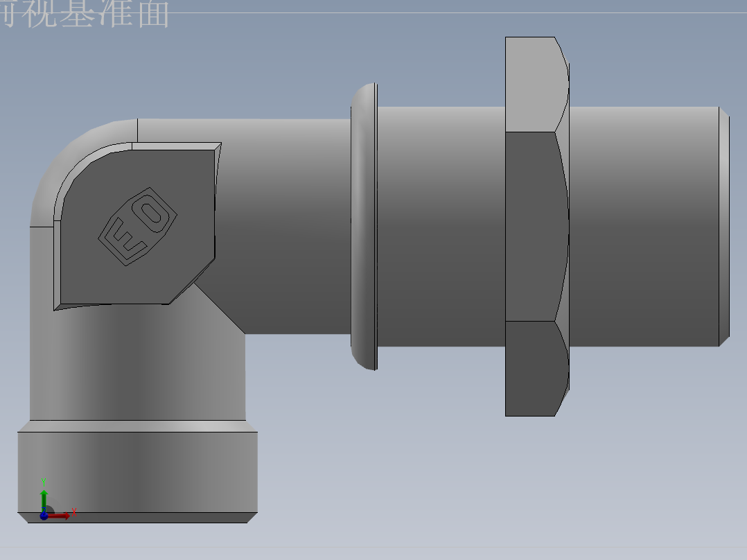 直角过板接头、6D9-30LN