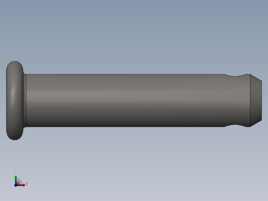 GB882-88 销轴B型8×36前视图