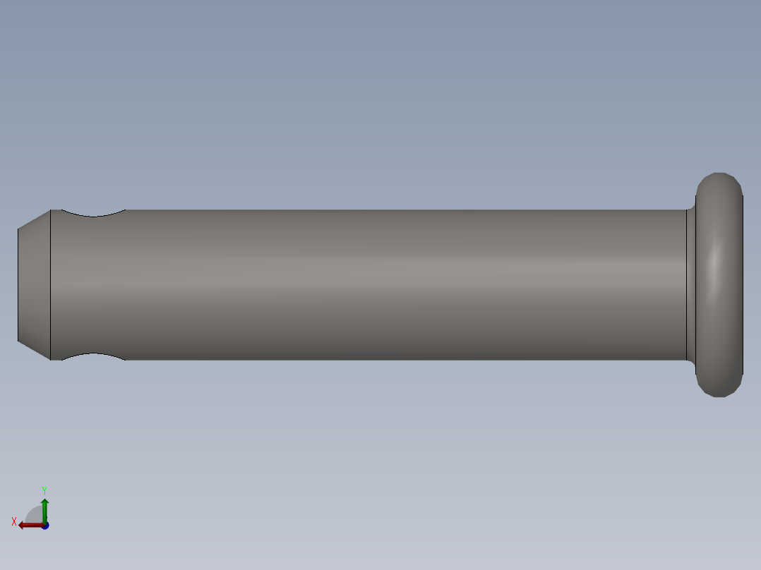 GB882-88 销轴B型8×36后视图