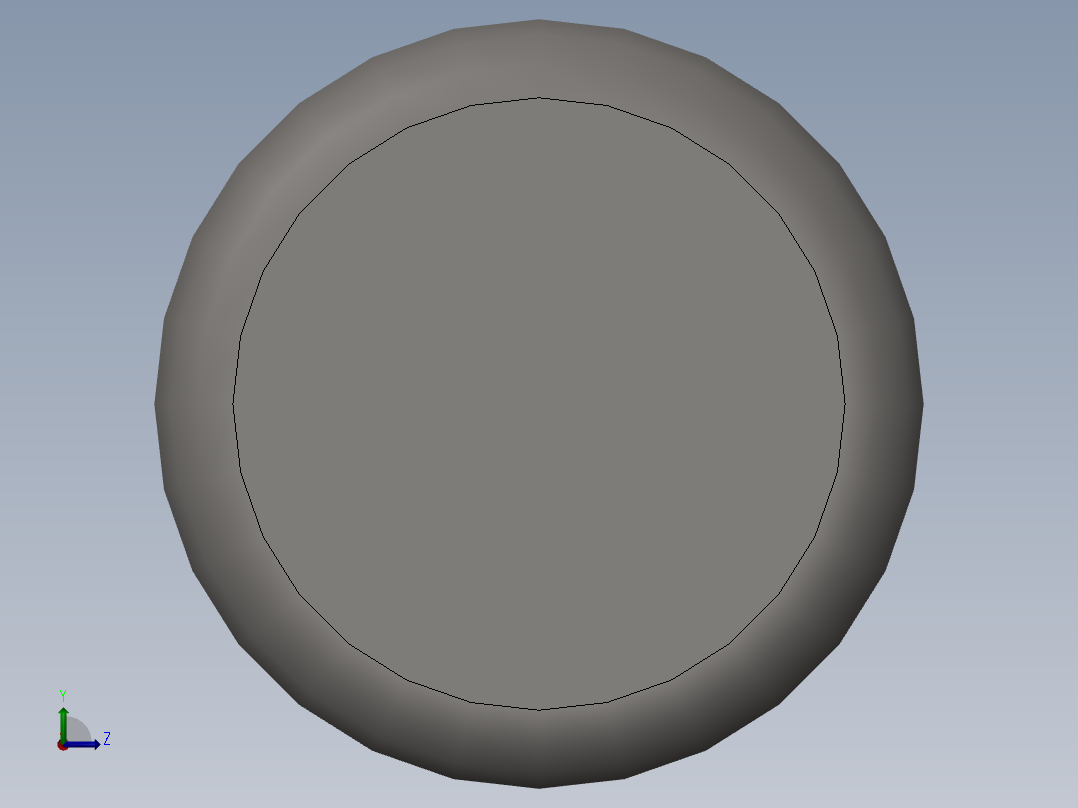 GB882-88 销轴B型8×36左视图