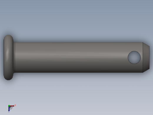 GB882-88 销轴B型8×36俯视缩略图