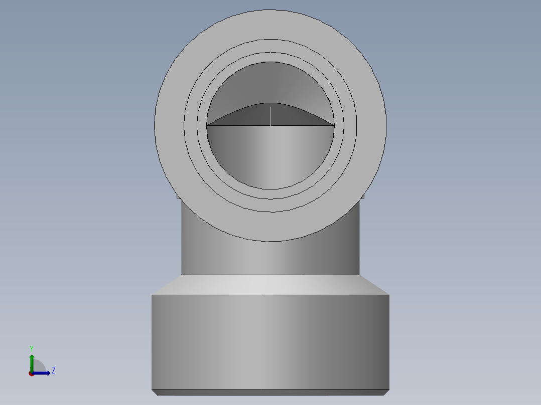 法兰接头、1DFL9-52-20左视图