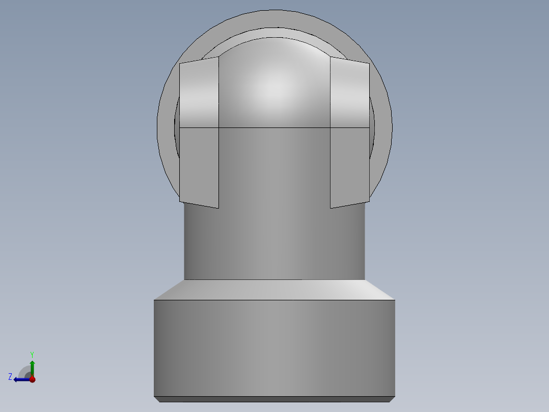 法兰接头、1DFL9-52-20右视图