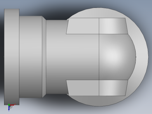 法兰接头、1DFL9-52-20俯视缩略图