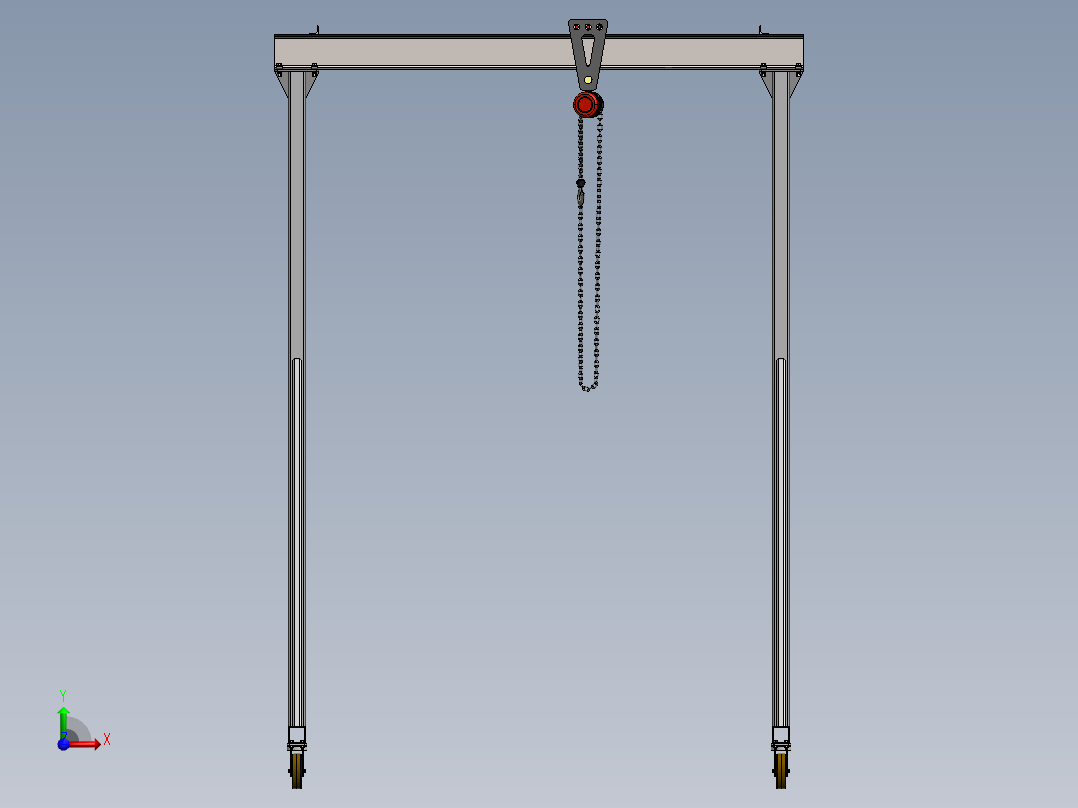起重机-1(58)前视图