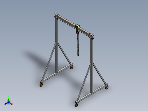 起重机-1(58)正等轴测缩略图