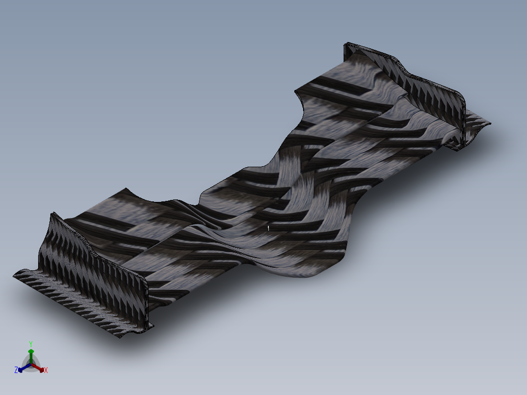 A2004985-丰田F1赛车前翼正等轴测图