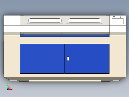 激光切割机外壳前视缩略图