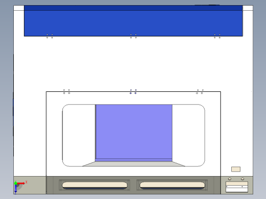 激光切割机外壳俯视缩略图