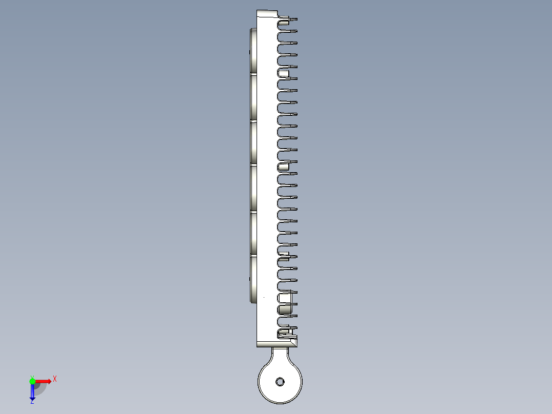 照明灯 82401俯视图