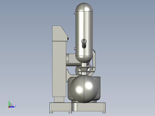 旋转蒸发仪左视缩略图