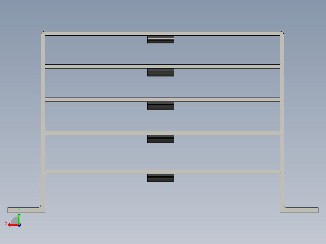 硬盘-固态硬盘-机架-2-5-17后视图