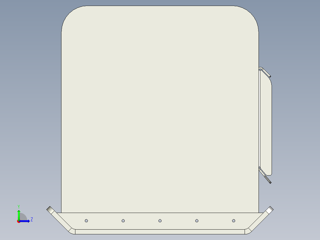 推雪机 8&amp;#39;左视图