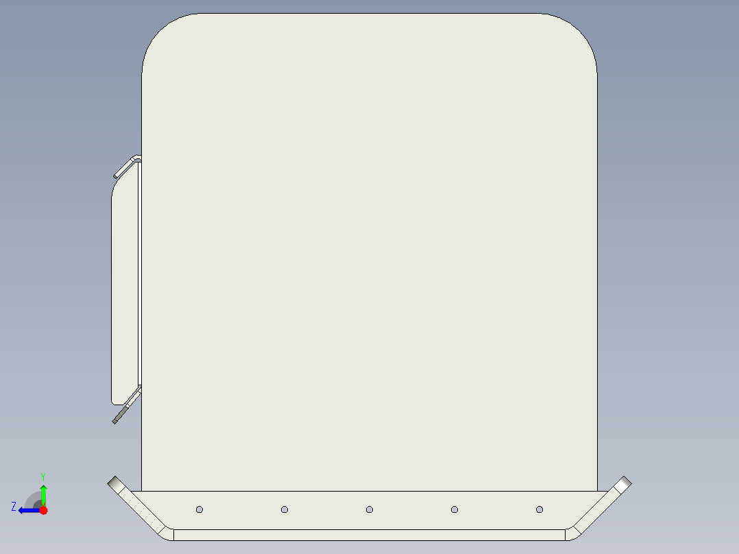 推雪机 8&amp;#39;右视图