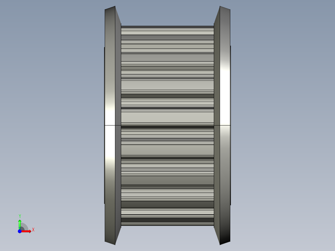 同步带轮ATP19XL050-A-N12前视图
