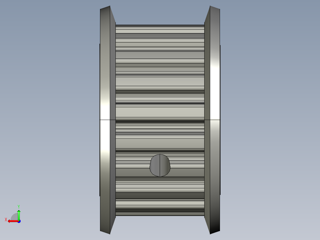 同步带轮ATP19XL050-A-N12后视图