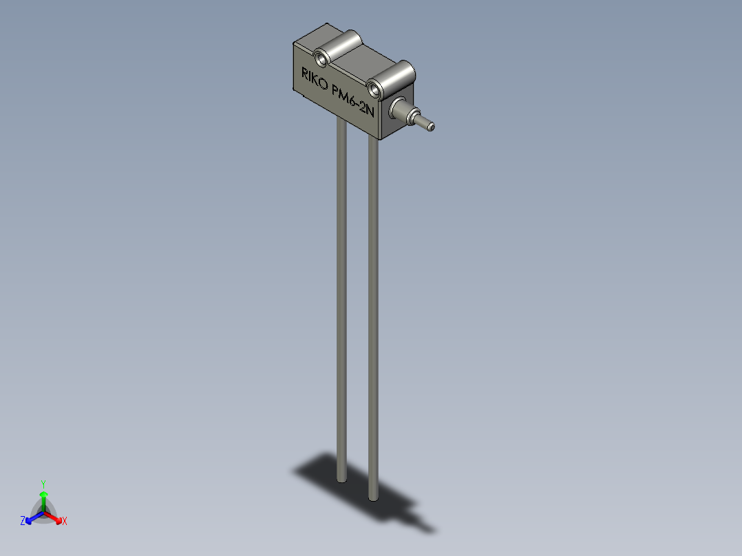 PM6-2N(RIKO对射2m光电正等轴测图
