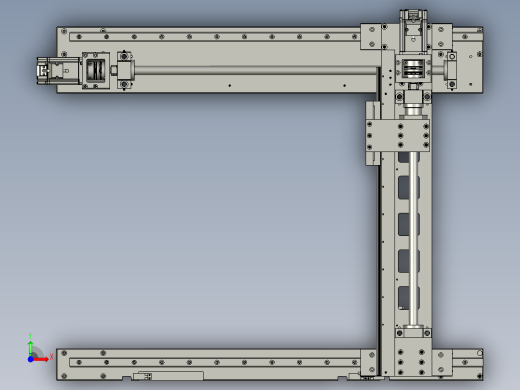 TBJ-XY丝杆滑轨组前视缩略图