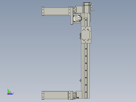 TBJ-XY丝杆滑轨组左视缩略图